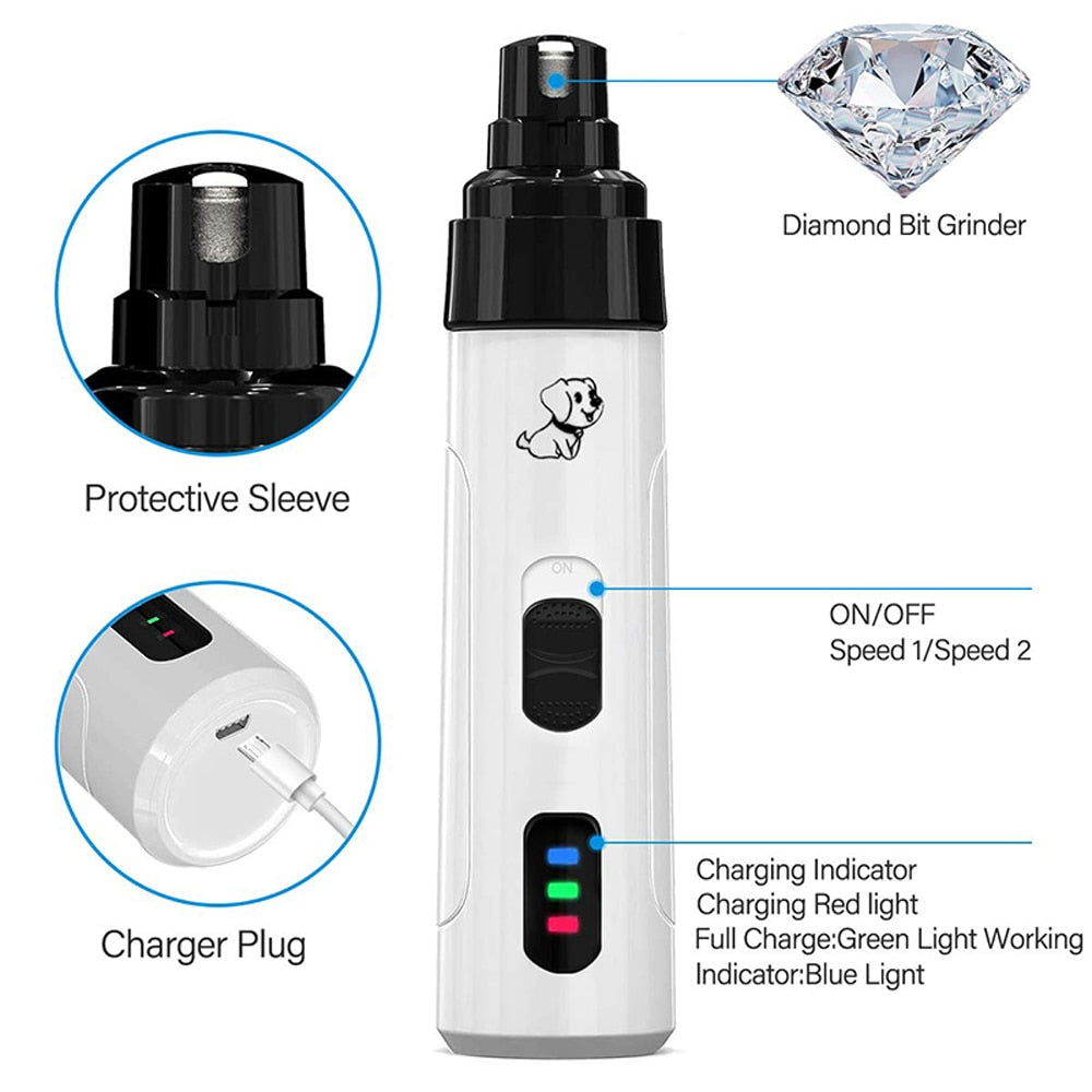 Rechargeable Best Nail Grinders for Dogs