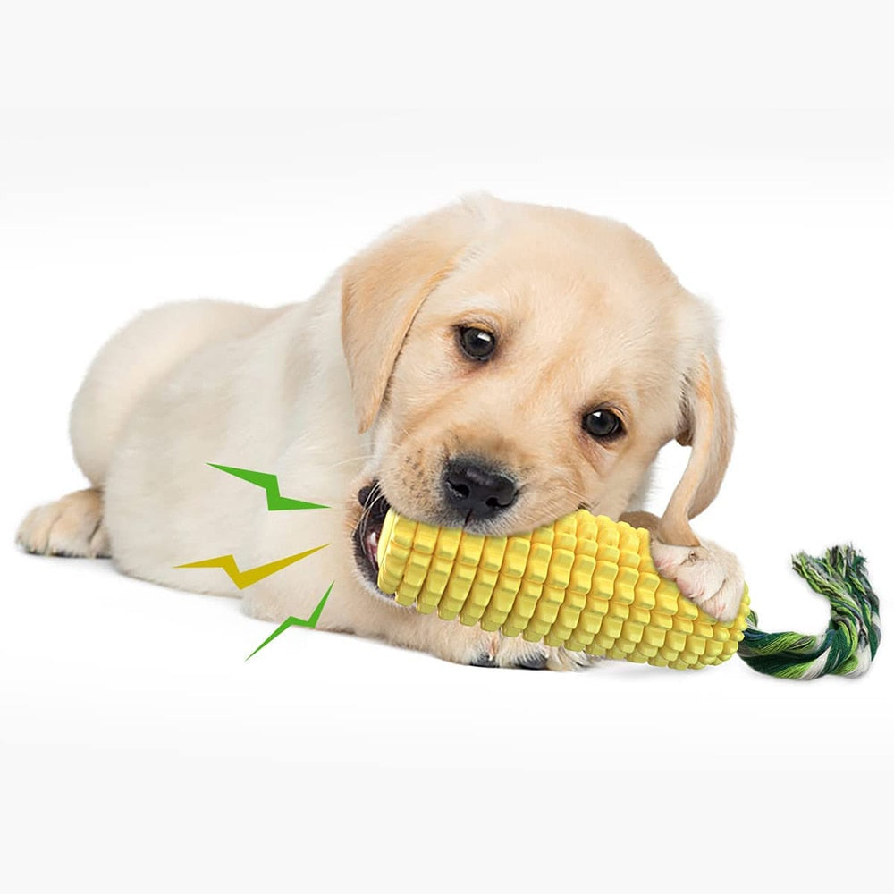 Simulation Corn Squeaky Chew Toys