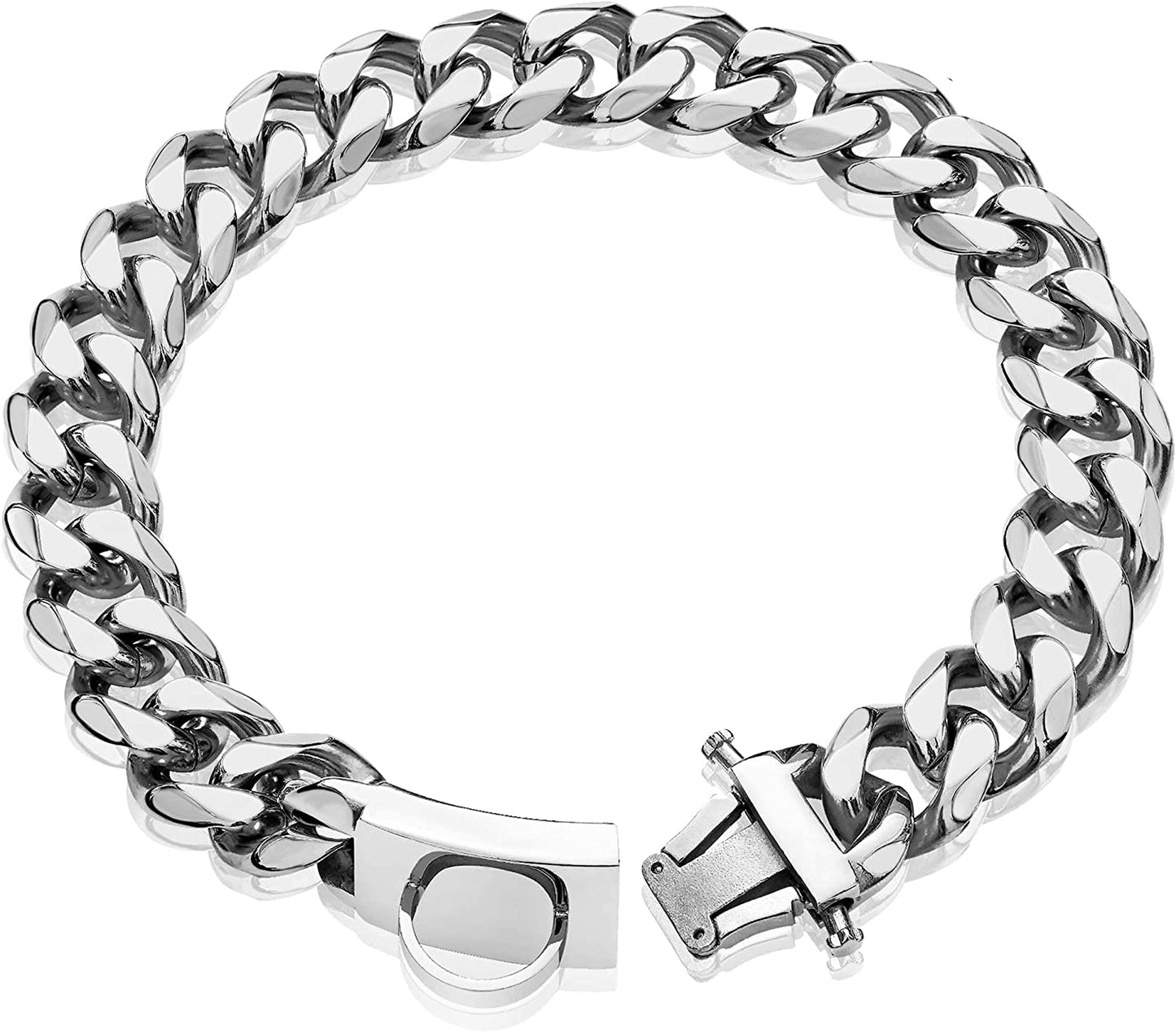 Strong Metal Dog Chain Necklace. 19mm
