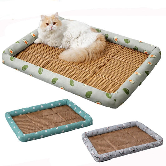 Summer Rattan Bed Comfortable Pet