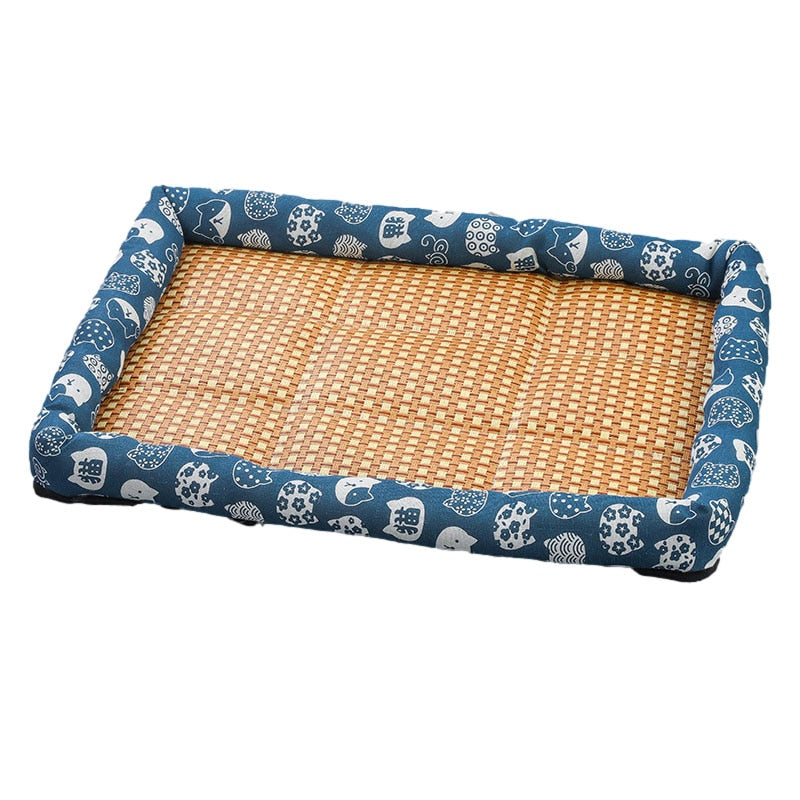 Summer Rattan Bed Comfortable Pet